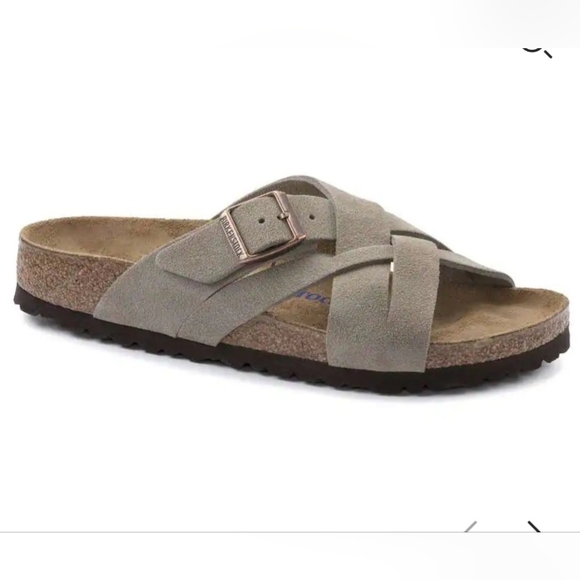 Birkenstock Other - Birkenstock Lugano Soft Footbed Taupe